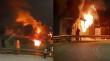 [VIDEO] Voraz incendio afecta a una vivienda en Valparaíso: se controló la propagación