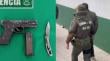 Hombre es detenido por portar mochila con dos armas en Quintero: intentó huir de fiscalización