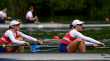 Las hermanas Abraham se instalaron en la semifinal de la Copa del Mundo de remo de Italia