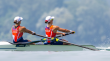 Las hermanas Abraham quedaron en el quinto puesto en la Copa Mundial de remo en Italia