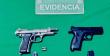 Detienen a conductor con dos armas de fuego en fiscalización nocturna en Horcón