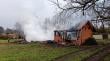 Incendio destruyó vivienda en sector Las Quemas de Osorno