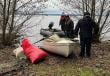 Sernapesca Los Ríos y Armada encuentran bote con seis paños de red en el lago Puyehue