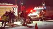 Un lesionado dejó colisión de vehículo con motocicleta en Iquique