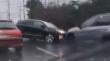 Accidente vehicular en ruta hacia Alerce dejó a una persona lesionada