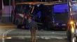 [FOTOS] Colisión frontal de micros en Valparaíso deja varios lesionados y dos conductores fallecidos