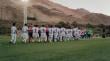 Con partido amistoso inauguran obras de mejoramiento de la cancha de fútbol de Camiña