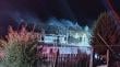 Incendio consumió segundo piso de una vivienda en Río Negro