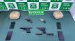 Prisión preventiva para banda detenida con armamento y drogas en Antofagasta