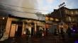 [VIDEO+FOTOS] Dos viviendas afectadas y un bombero lesionado dejó incendio en Valparaíso