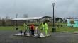 Realizan limpieza del parque Mirasol en Puerto Montt