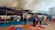 [VIDEO] Reportan incendio en feria de emprendedores de Héroes de la Concepcion con Tadeo Haenke en Iquique