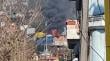 Incendio estructural afecta a viviendas Cerro El Litre