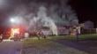 Sede social de Alerce resultó destruida en un incendio estructural