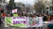 [FOTOS] Con marcha se conmemoró por primera vez el Día Nacional por la Defensa de la Salud Digna