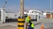 CGE instala protectores en postes eléctricos para reducir cortes de luz en Mejillones