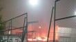 Incendio destruyó una bodega y dejó daños en una vivienda en sector Rahue Alto de Osorno