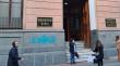 Vandalizaron fachada del restaurado Registro Civil de Valparaíso
