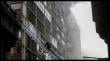 Tras incendio en edificio de Santiago Centro: Acusan robos al interior del lugar