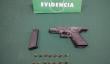 Persecución nocturna en Arica: Carabineros detuvo a dos sujetos por porte de arma de fuego