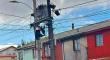 Un hombre resultó electrocutado tras subirse al tendido eléctrico en San Pedro de la Paz