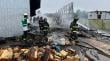 Trabajador sufrió quemaduras en incendio de bodega en Dalcahue