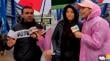 [VIDEO] Pareja que vendía paraguas en Viña del Mar fue protagonista en matinal