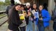 En la previa de la Feria del Libro en Villa Alemana: regalaron 90 libros en estaciones del metro