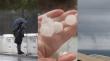 Lluvia, tormenta eléctrica, granizo y supuesta tromba marina: el paso del sistema frontal en la Región de Valparaíso