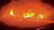 Incendio destruyó casa en Isla Negra y dejó a familia damnificada