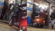 [VIDEO] Metro de Santiago repudió episodio de hombre que ingresó a vagón de la Línea 2 en vehículo motorizado