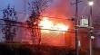 Indagan falla eléctrica en incendio en el Hospital de Quellón