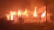 Investigan incendio de sede social en sector Valle Cardonal de Puerto Montt