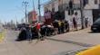 Tres personas lesionadas dejó colisión vehicular en el sector centro de Iquique