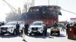 Armada recibe vehículos para mejorar la seguridad en el borde costero