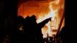 Incendio destruye vivienda en sector Santa Rosa de Temuco
