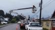 Continúan mejoras en el alumbrado público en Ancud
