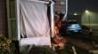 Chofer chocó contra una vivienda en Osorno y dejó graves daños
