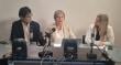 Candidata presidencial Jannette Jara en Antofagasta: &quot;Nuestro programa sí tiene nuevas propuestas en seguridad&quot;.