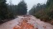 Desborde de río en Chaitén interrumpe tránsito en la Carretera Austral y afecta Ruta Bimodal