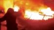 Bomberos denunció agresiones durante combate de incendio en campamento