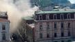 [VIDEO] Nuevo incendio en Barrio Puerto de Valparaíso: vivienda es afectada en cercanías a la Plaza Sotomayor