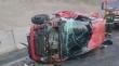 Dos accidentes y un choque de vehículos causaron congestión en la ruta A-504 que une a Iquique con Alto Hospicio