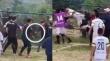 [VIDEO] Partido de fútbol amateur se suspende tras pelea y amenaza con arma en Villa Alemana