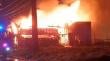 Una casa y dos cabañas fueron consumidas por incendio en sector Bosque Nativo de Puerto Montt