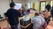 Realizan taller de huertos para fomentar el envejecimiento activo y autonomía en personas mayores