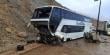 Conductor de bus falleció en accidente en cuesta Chinchorro, a unos 100 kilómetros de Arica