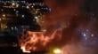 Incendio destruye cinco viviendas en Cerro Larraín: no hubieron lesionados
