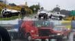 Accidentes en Calbuco y Puerto Montt involucraron a cuatro autos y un camión