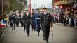 Maullín vibró con desfile de la Armada, FACh y Carabineros